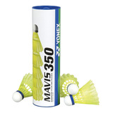 Peteca De Badminton Yonex Mavis350 Tubo Com 6 Unidades