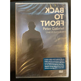 Peter Gabriel Back To