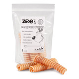 Petisco Natural Para Cães Traqueia Bovina 3 Unid Zoe Pet