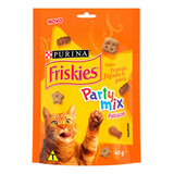 Petisco P  Gatos Frango  Fígado  Peru Friskies Party Mix 40g