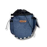 Petisqueira Adestramento Pet Bolsa De Petiscos 4 Em 1 Mr Toni Azul Marinho