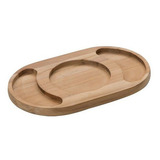 Petisqueira Oval Em Madeira