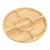 Petisqueira Redonda Bambu 30cm
