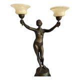 Petit Bronze Abajur Mulher