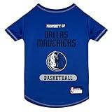 Pets First Camiseta De Cachorro Fofo GG Camisa De Cachorro E Gato NBA Dallas Mavericks Com Logotipo Do Time De Basquete Uma Roupa Confortável E Elegante Mas Durável Para Animais De Estimação 