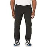 PGA TOUR Calça Masculina De Golfe Elástica Com 5 Bolsos Frontais Planos E Cintura Ativa Tamanho Da Cintura 30 44 Grande E Alto Preto Mesclado 40W 32L