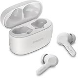 PHILIPS- Fone De Ouvido Sem Fio TWS- TAT1109WT-00- Bluetooth- Com Microfone- Até 24 Horas De Bateria- Branco