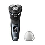 Philips Barbeador Elétrico Masculino Uso Seco E Molhado Cabeças Flexíveis 5D Com Aparador Retrátil Carregamento Rápido S3144 00