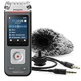 Philips Gravador De áudio VoiceTracer Com Kit De Gravação De Vídeo DVT7110