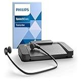 Philips Gravador De Voz LFH7177 06 Com Software Básico Digital De Assinatura De 2 Anos USB MP3