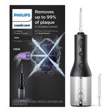 Philips Irrigador Sem Fio Sonicare Limpeza Jato Água Dentes Cor Preto Bivolt