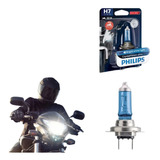 Philips Lampada Farol Moto H7 Crystal Vision Super Branca