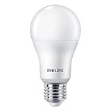 Philips Lampada Led Bulbo Luz Amarela, 11w, Bivolt (100-240v), Base E27
