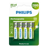 Philips Pacote 4 Pilhas