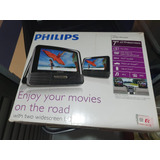 Philips Pet7402 Dual Screen Portable Dvd Player - Pet7402/37