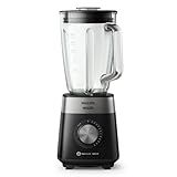 Philips Walita Preto Liquidificador Série 5000- Jarra Vidro- Copo De 2 L- Copo De 2 L- Lâminas Removíveis- 1200W- 220V -RI2242-92-