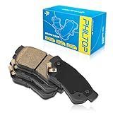 PHILTOP Pastilhas De Freio Traseiras Adequadas Para 2007 2010 Ela N Tra 1999 2008 Sonata 2001 2006 Santa Fe 2005 2010 Sp O Rtage 2005 2009 Tucson 2001 2010 Optima 2006 2000 9 Azera Pastilhas De