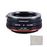 Pholsy Adaptador De Montagem De Lente Foco Manual Compatível Com Sony A (minolta Af) Montagem De Lente Para Canon Rf Corpo Da Câmera, Compatível Com Sony A Para Rf