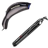 Photon Acelerador Led Azul Prancha Chapinha X1 Styler Black Zhorn 250 220v