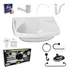 Pia Banheiro 4 8l   Kit Banheiro   Torneira   Engate   Sifão