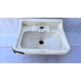 Pia De Ferro Fundido Esmaltada Antiga 6870