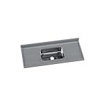 Pia Para Cozinha Em Mármore Sintético Com Cuba Em Aço Inox 120 X55cm Aj Rorato Cinza
