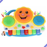 Pianinho Bebe Brinquedo Infantil Educativo Teclado Musical
