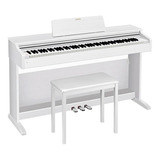 Piano Casio Celviano Ap 270we Branco