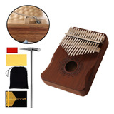 Piano De Polegar Portátil Kalimba Finger Piano De 17 Teclas