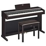 Piano Digital Arius YDP 145 R Marrom 88 Teclas Yamaha