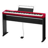 Piano Digital Casio Px s1100 Vermelho   Estante Cs 68