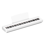 Piano Digital P225wh Branco 88 Teclas C Fonte E Pedal Yamaha