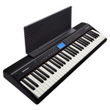 Piano Digital Roland Go 61p 61 Teclas C  Bluetooth Cor Preto