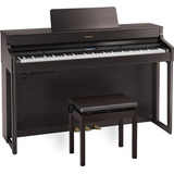 Piano Digital Roland Hp702 Dr 88 Com Banco E Nota Fiscal 110v 220v