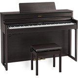 Piano Digital Roland Hp704 Dr Com Banco E Nota Fiscal 110v 220v