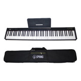 Piano Digital Spring Pd-188 Bluetooth 88 Teclas Com Bag