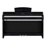 Piano Digital Yamaha Clavinova Clp 725 Preto Cor Black Bivolt