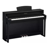 Piano Digital Yamaha Clp-735b Bra Black Com 88 Teclas Bivolt