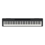 Piano Digital Yamaha P145 88 Teclas Com Pedal Subst P 45 Cor Preto 110v 220v