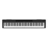 Piano Digital Yamaha P145 Preto Com Fonte E Pedal