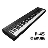 Piano Digital Yamaha P45b Preto 88