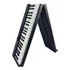 Piano Eletrônico Dobrável 88 Teclas Konix   Pj88 c Midi Cor Preto 110 220 Bivolt