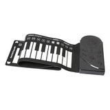 Piano Flexível Teclado Digital Portátil Silicone