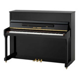 Piano Fritz Dobbert 116 Preto Acústico Vertical Modelo Pared