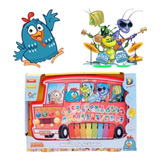 Piano Galinha Pintadinha Busão Da Alegria Dican 1310