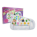 Piano Infantil Com Teclado Musical Divertido Sons De Animais