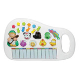 Piano Infantil Teclado Musical Para Criança Som Animais Bebê