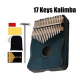 Piano Kalimba Polegar Gecko K17m 17 Teclas Mbira Mogno Madei