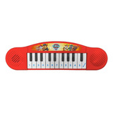 Piano Melodia   Patrulha Canina Cor Vermelho 3v