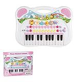 Piano Musical Animal Braskit Rosa